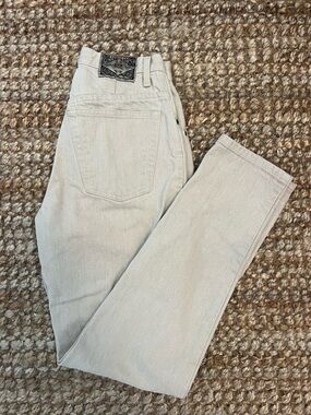 Vintage Express Jeans in Khaki - Classic Straight Fit